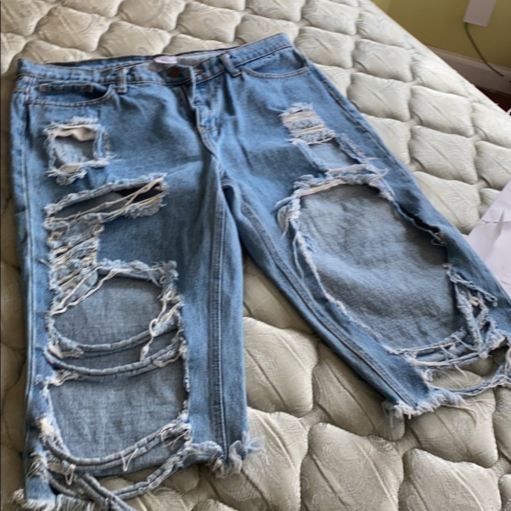 Jean shorts